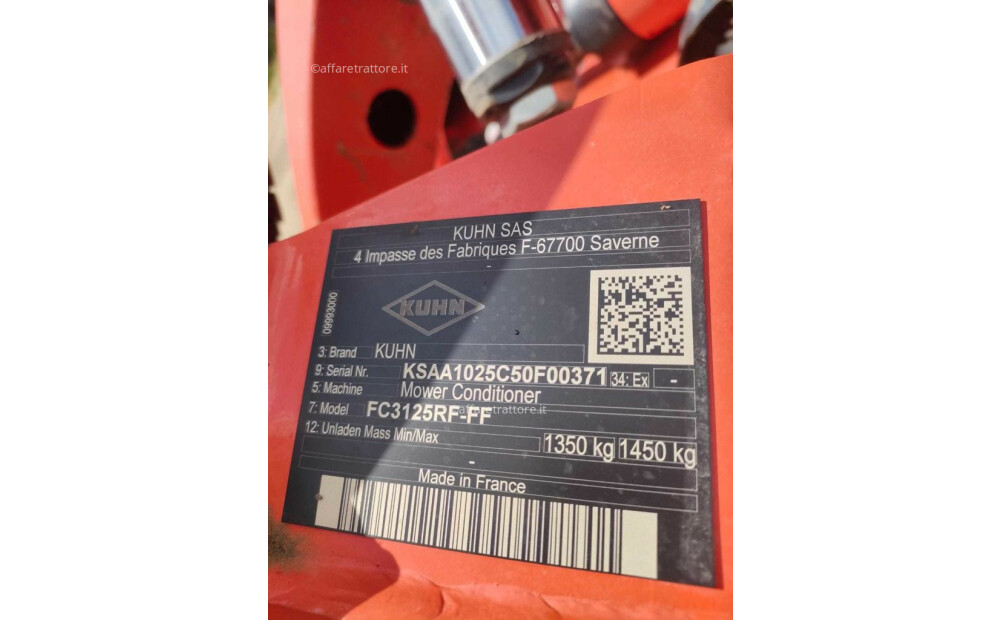 Kuhn FC 3125 RF-FF Rabljeno - 4