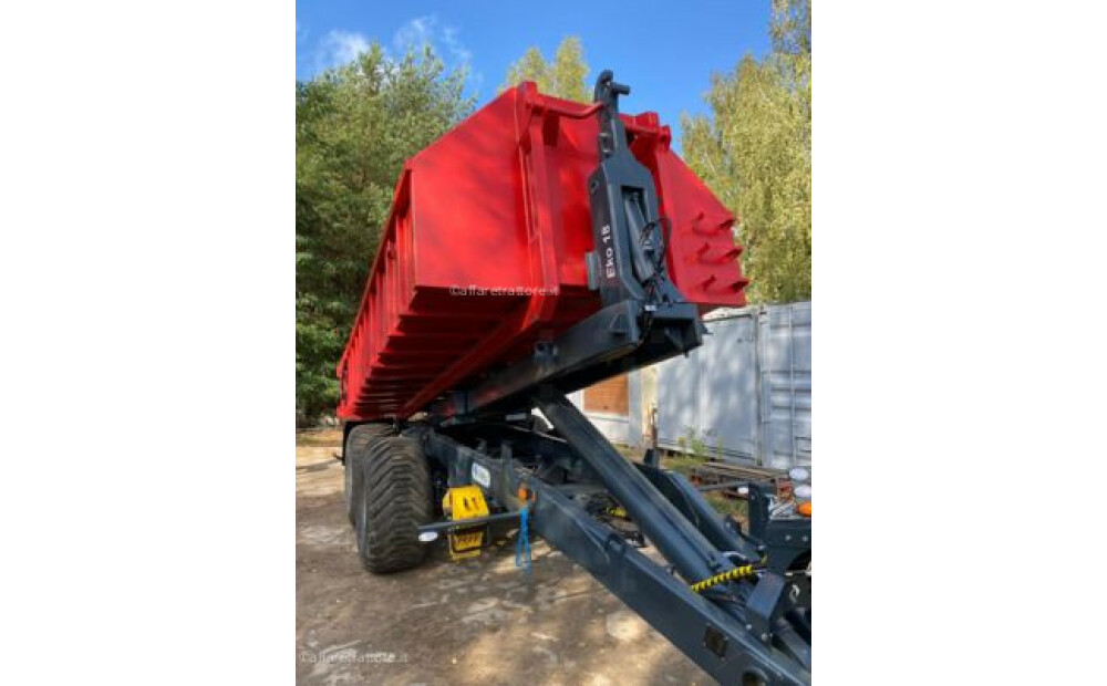 EkoAgri Hakenliftanhänger / Hooklift trailer / Remorque porte caisson / Hooklift trailer 18 t Novo - 22