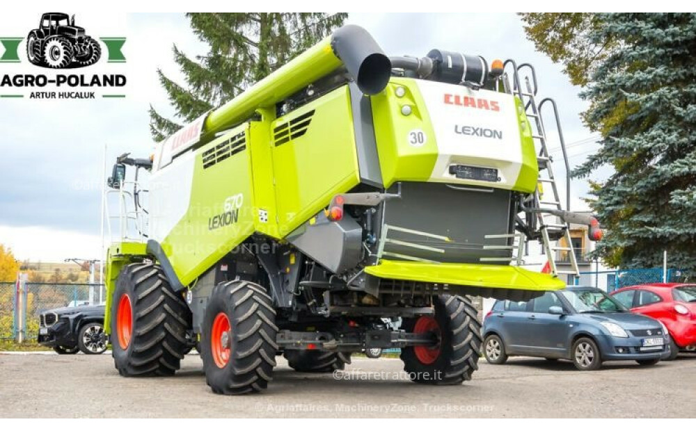 Claas LEXION 670 - ANNO 2019 - 4X4 - 1255 h - 3D + VARIO 770 - LASER PILOT Rabljeno - 7