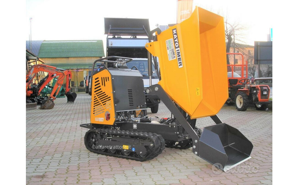 Kato Imer Carry 107 Cassone Dumper con Pala Autocaricante e Carro Allargabile Nuovo - 9