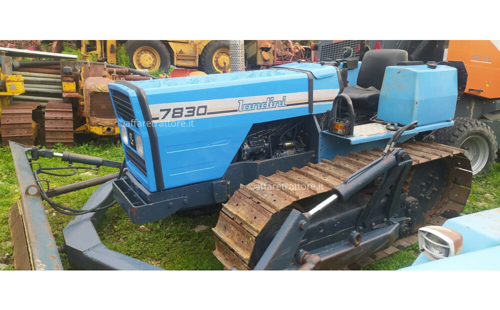 Traktor goseničar Landini C 7830 Rabljen z buldožerjem - 13