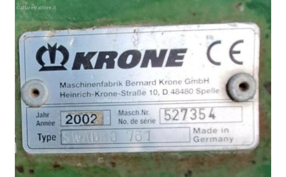 Krone SWADRO 761 Rabljeno - 6