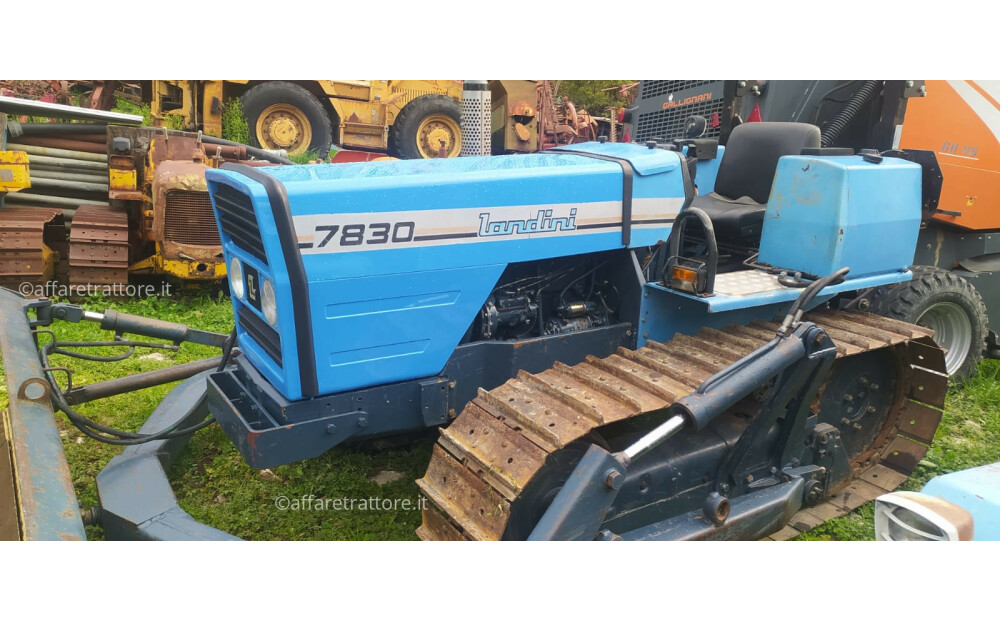 Traktor goseničar Landini C 7830 Rabljen z buldožerjem - 6