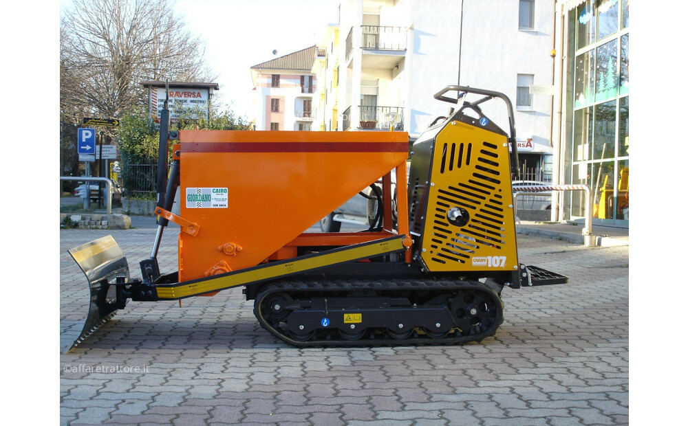 Kato Imer Carry 107 con Spargisale Idraulico e Lama Dozer Sgombra Neve Scarrabile Nuovo - 2