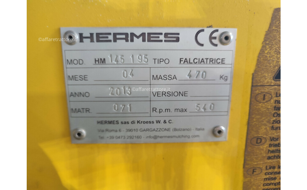 Hermes Falciatrice Mulching per vigneti e frutteti Novo - 3