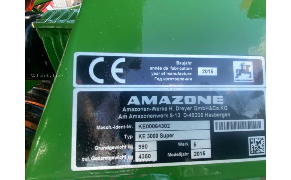 Amazone KE 3000 SUPER + Amazone AD P 3000 SPECIAL R Rabljeno - 8