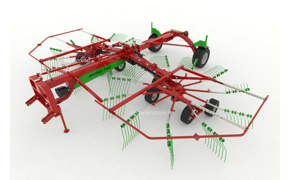 Enorossi ENODUO 780 Giroandanatore Doppio Rotore Semiportato - 3