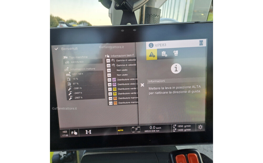 Claas AXION 830 Rabljeno - 14