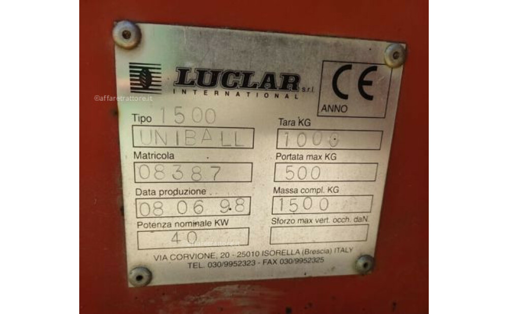 Luclar UNIBALL 1500 Rabljeno - 6