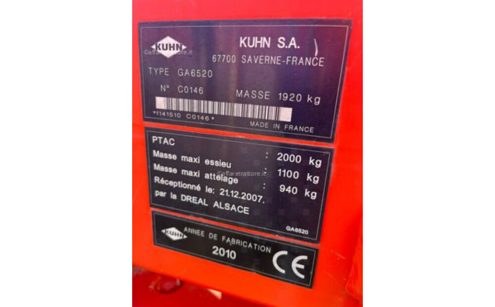 Kuhn 6520 Usato - 4