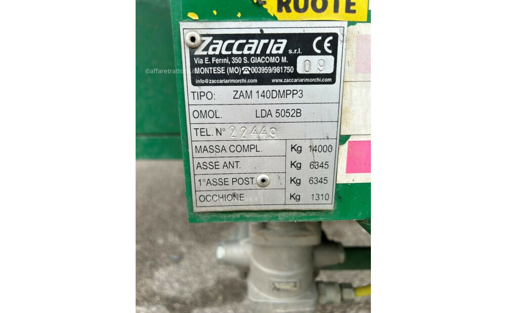 Zaccaria ZAM 140 Rabljeno - 5