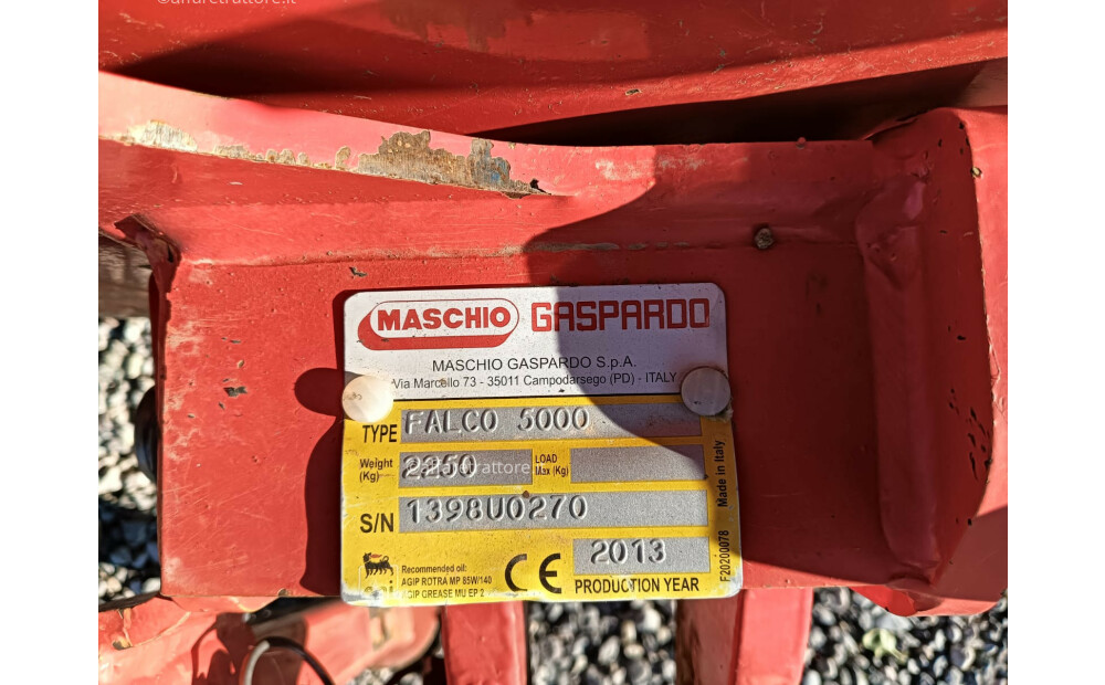 Maschio FALCO 5000 RG Rabljeno - 2