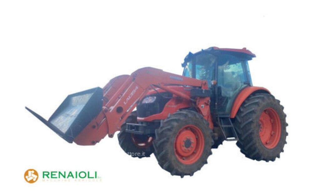 TRAKTOR NA KOLESIH KUBOTA 113 KM M 9960 DTHQ KUBOTA + ČELNI NAKLADALEC LA 1354 KUBOTA (DW10138) Rabljen - 1