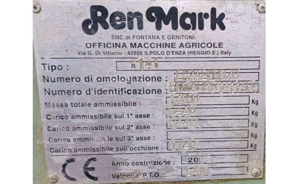 Ren Mark TROSILNIK GNOJA R141 - 6