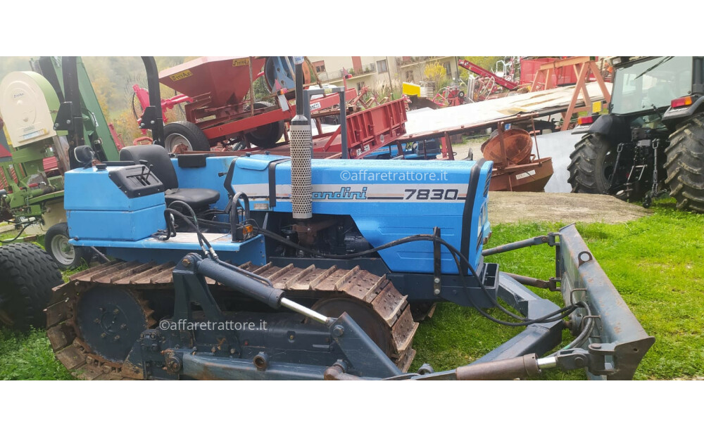 Traktor goseničar Landini C 7830 Rabljen z buldožerjem - 10