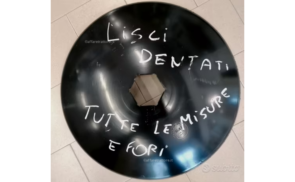 Lisci dentati varie misure Nuovo - 1