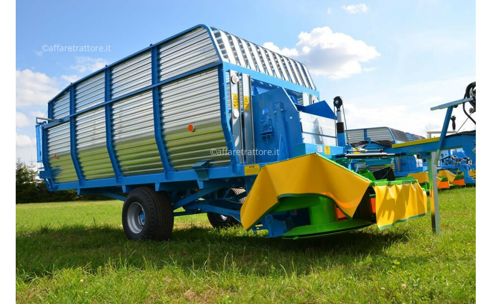 Zamet Mähladewagen / Self-loading trailer with drum mower / Remorque autochargeuse / Autocaricante con falciatrice a tamburo / Прицеп самозагружающийся с барабанной косилкой / Przyczepa samozbierająca - 2