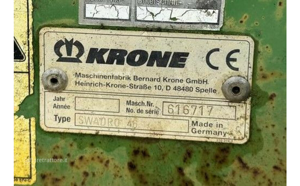 Krone SWADRO 46 Rabljeno - 4