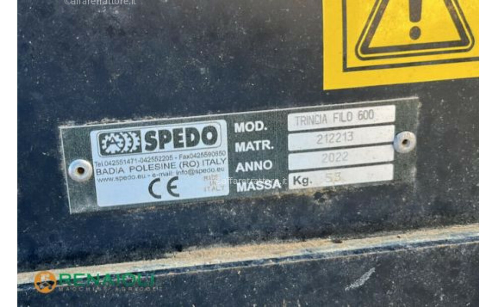 Spedo KOMPLET REZALNIKA ŽICE L = 600 (23 LUKNJE) ZA TRAK SPEDO POLARIS (AS33) 2021 Rabljeno - 5