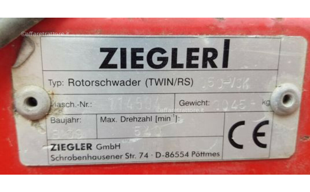 Ziegler TWIN 850-VSK Rabljeno - 8