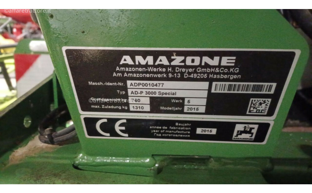 Amazone KE 3000 SUPER + Amazone AD P 3000 SPECIAL R Rabljeno - 7