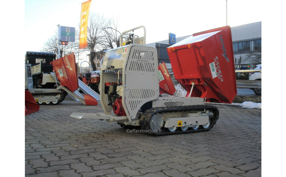 Motocarriola Cingolata Rotair R70 Honda Dumper Nuovo - 2