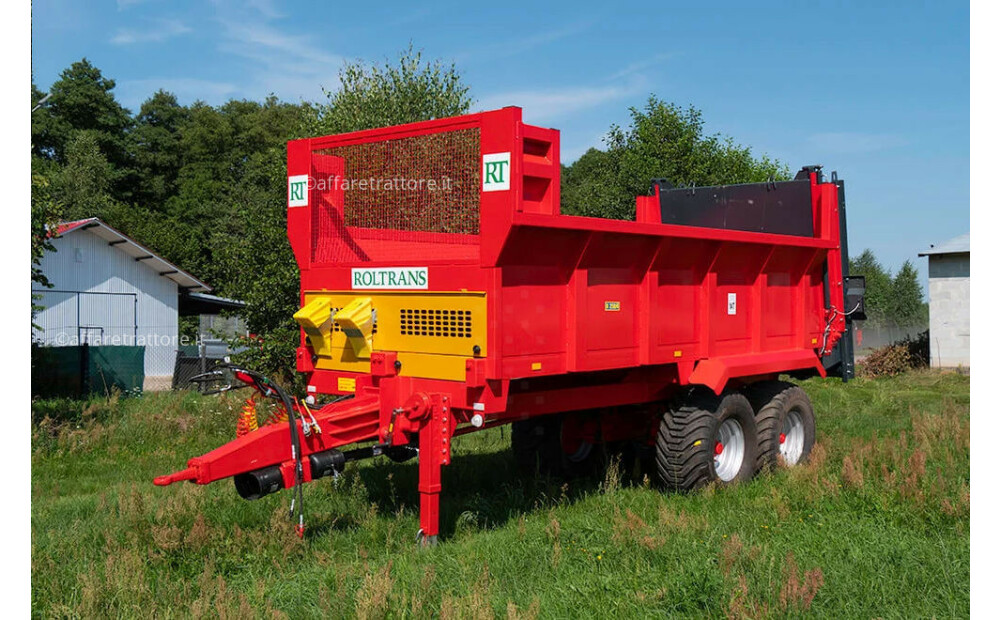 Roltrans Miststreuer / Manure spreader / Epandeur à fumier / Spandiletame / Esparcidor / Разбрасыватель органического удобрения / Rozrzutnik obornika N205S/6 BIZON 14 t Nowy - 2