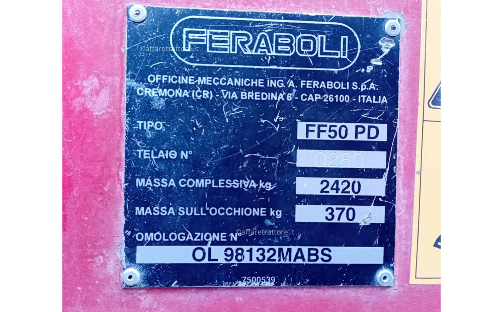 Feraboli FF50 Rabljeno - 9