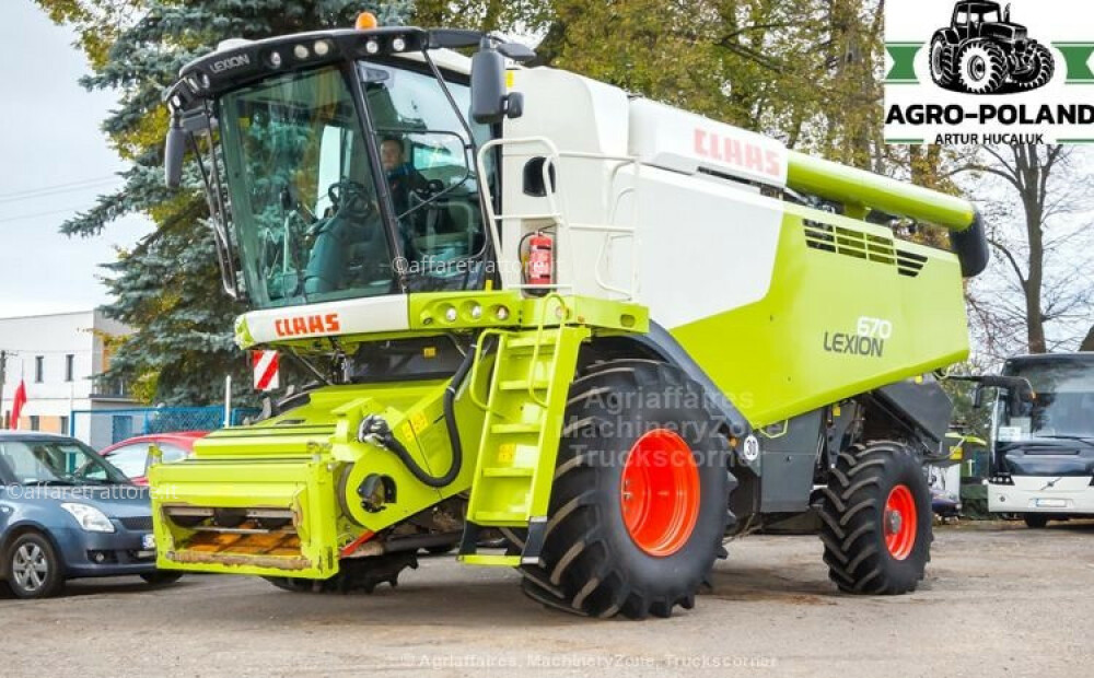 Claas LEXION 670 - ANNO 2019 - 4X4 - 1255 h - 3D + VARIO 770 - LASER PILOT Rabljeno - 1