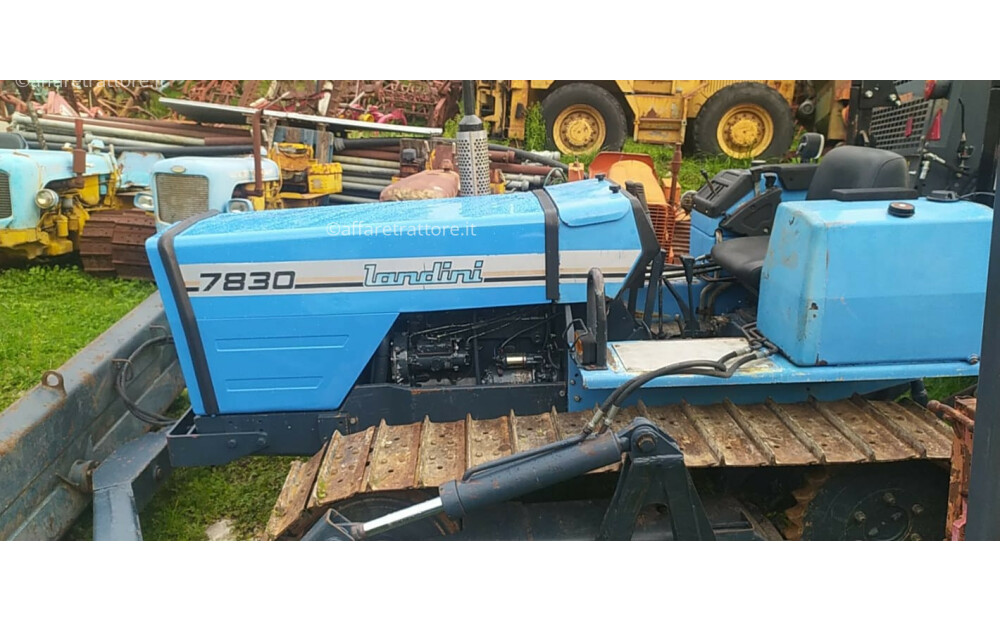 Traktor goseničar Landini C 7830 Rabljen z buldožerjem - 3