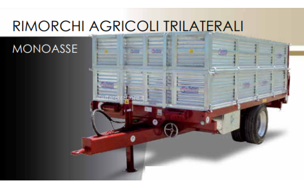 TF di Fattori RIMORCHI AGRICOLI TRILATERALI MONOASSE Novo - 1