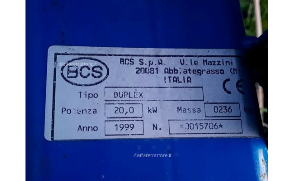 BCS DUPLEX 220 Rabljeno - 6