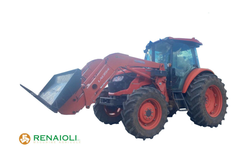 TRAKTOR NA KOLESIH KUBOTA 113 KM M 9960 DTHQ KUBOTA + ČELNI NAKLADALEC LA 1354 KUBOTA (DW10138) Rabljen - 2