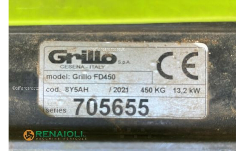 Grillo TRAKTORSKA KOSILNICA FD 450 GRILLO (CS1916) Rabljen - 6