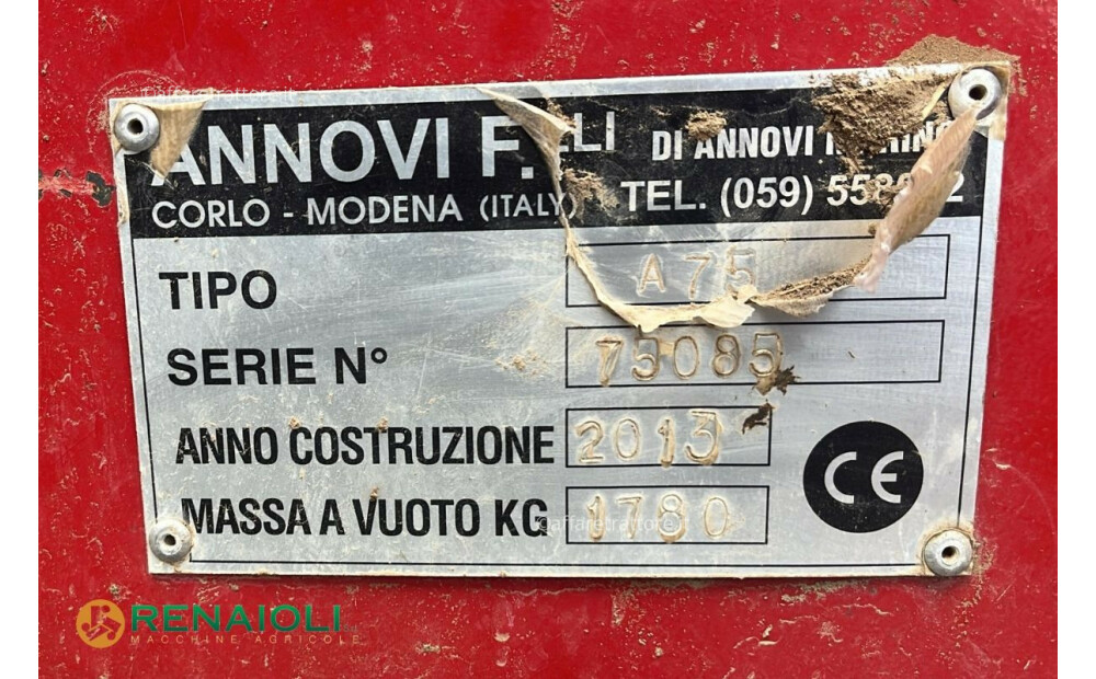 Annovi PRIKOLICA ZA TROSILNIK GNOJA A 75 ANNOVI (CA2201) Rabljen - 5