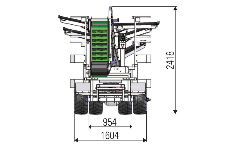 Hermes Tecnofruit CF-105 Novo - 3