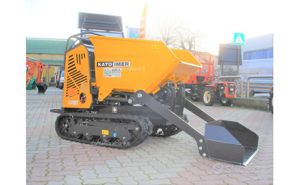 Kato Imer Carry 107 Cassone Dumper con Pala Autocaricante e Carro Allargabile Nuovo - 4