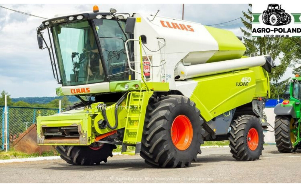 Claas Claas TUCANO 450 - 2012 + VARIO 750 - 2087 h Rabljeno - 2