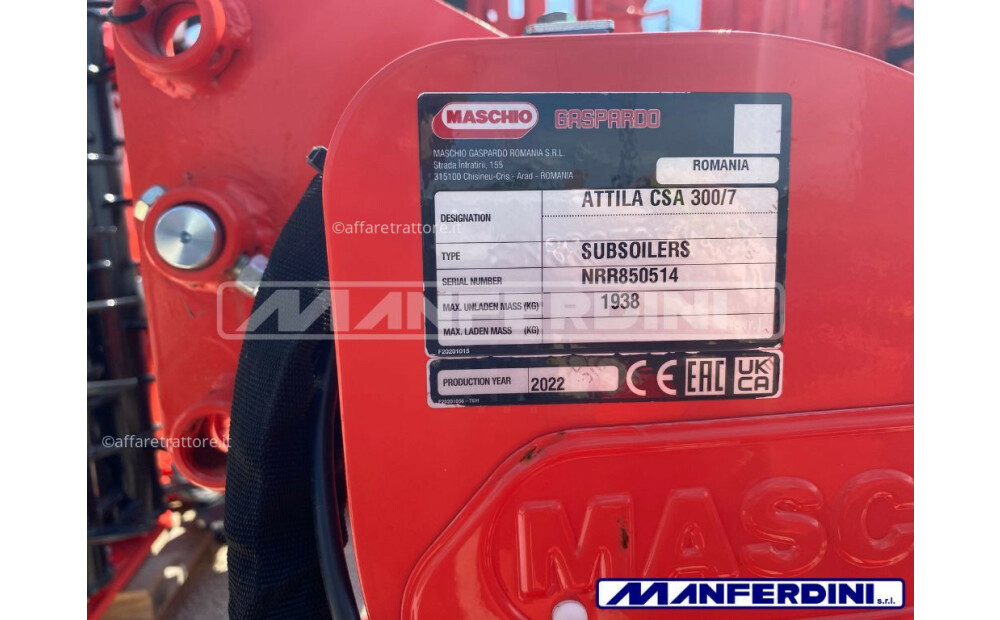 Maschio Attila CSA 300/7 R Hydro Nuovo - 7