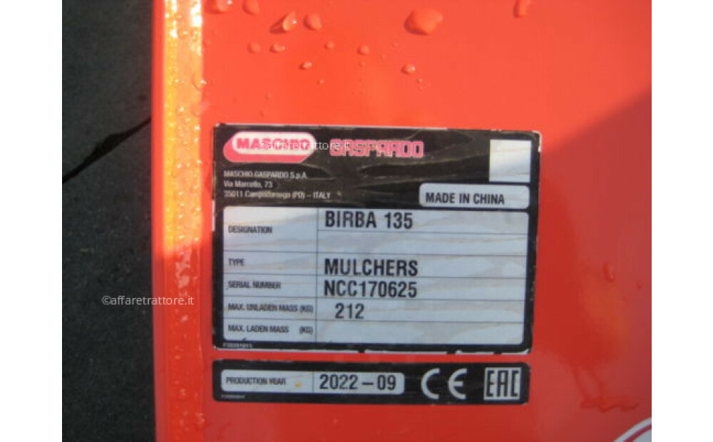 Maschio BIRBA 135 Novo - 11