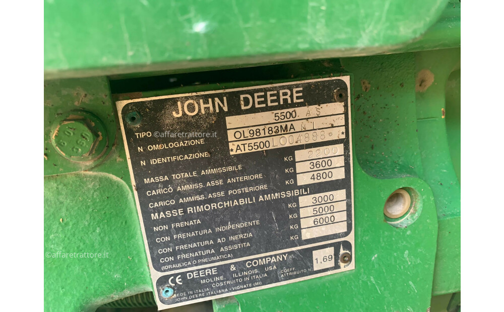 John Deere 5500 Rabljeno - 15