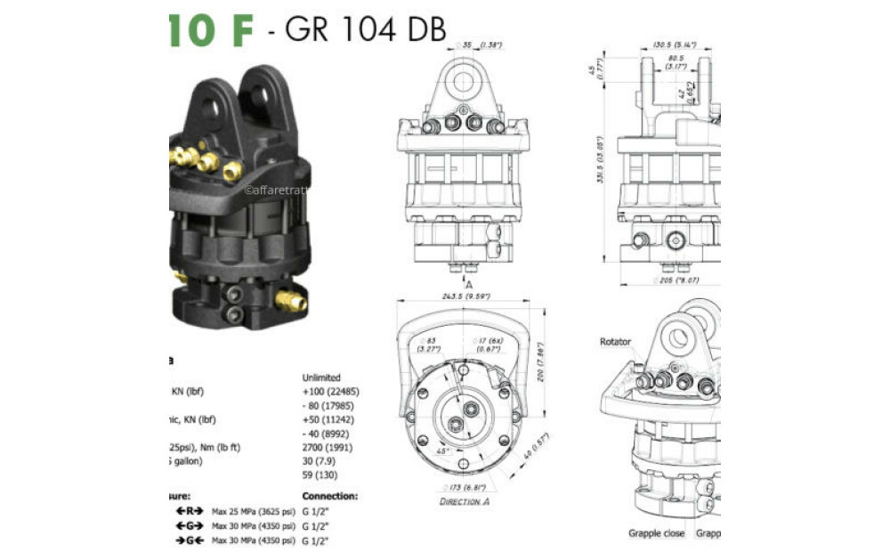 Rotore Baltrotors GR 104 DB - 1