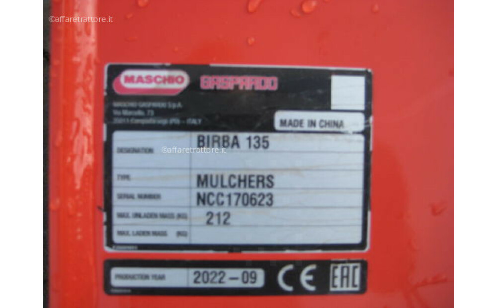 Maschio BIRBA 135 Novo - 10