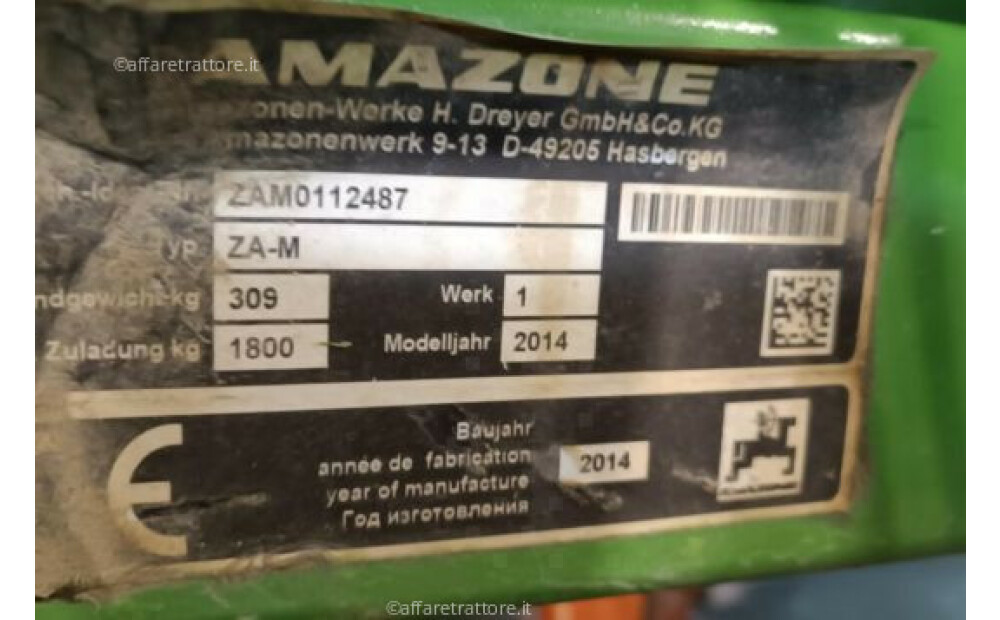 Amazone ZAM 1001 TRONIC Rabljeno - 11