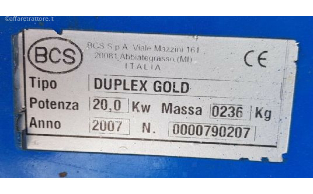 BCS DUPLEX GOLD 210 Rabljeno - 7