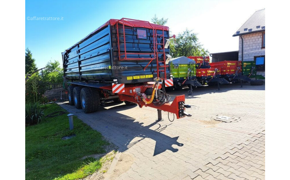 Techmont Remorque / Anhänger / Trailer / Remorque / Rimorchio / Remolque agrícola / Прицеп тридем / Przyczepa tridem PTW 21 t Nowy - 8