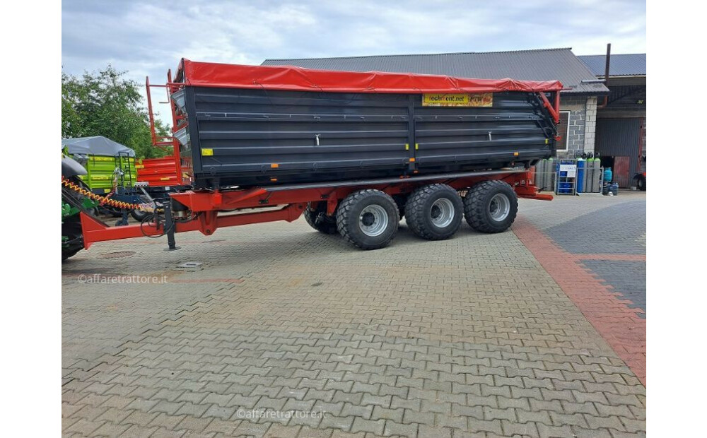 Techmont Remorque / Anhänger / Trailer / Remorque / Rimorchio / Remolque agrícola / Прицеп тридем / Przyczepa tridem PTW 21 t Nowy - 9