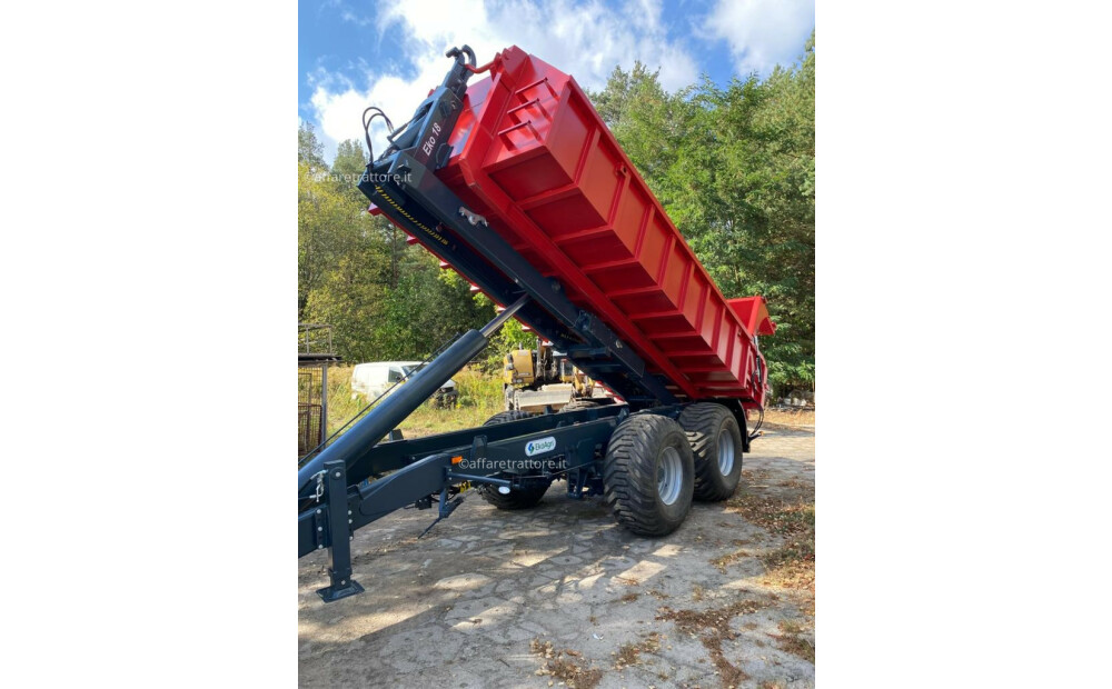 EkoAgri Hakenliftanhänger / Hooklift trailer / Remorque porte caisson / Hooklift trailer 18 t Novo - 2