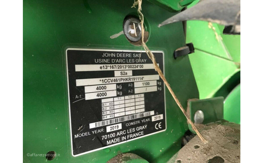 Rabljeni John Deere V 461 R - 10