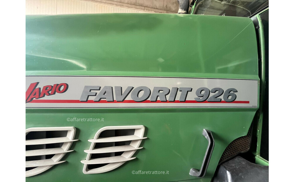 Fendt FAVORIT 926 VARIO Rabljeno - 6